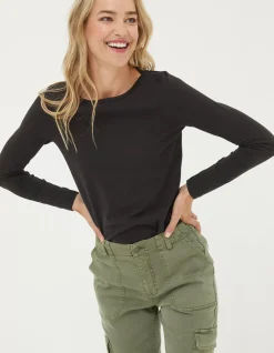 FatFace Organic Cotton Bree T-Shirt|Women Tops & T-Shirts