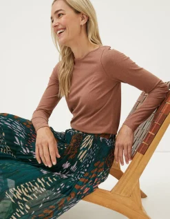 FatFace Organic Cotton Bree T-Shirt|Women Tops & T-Shirts