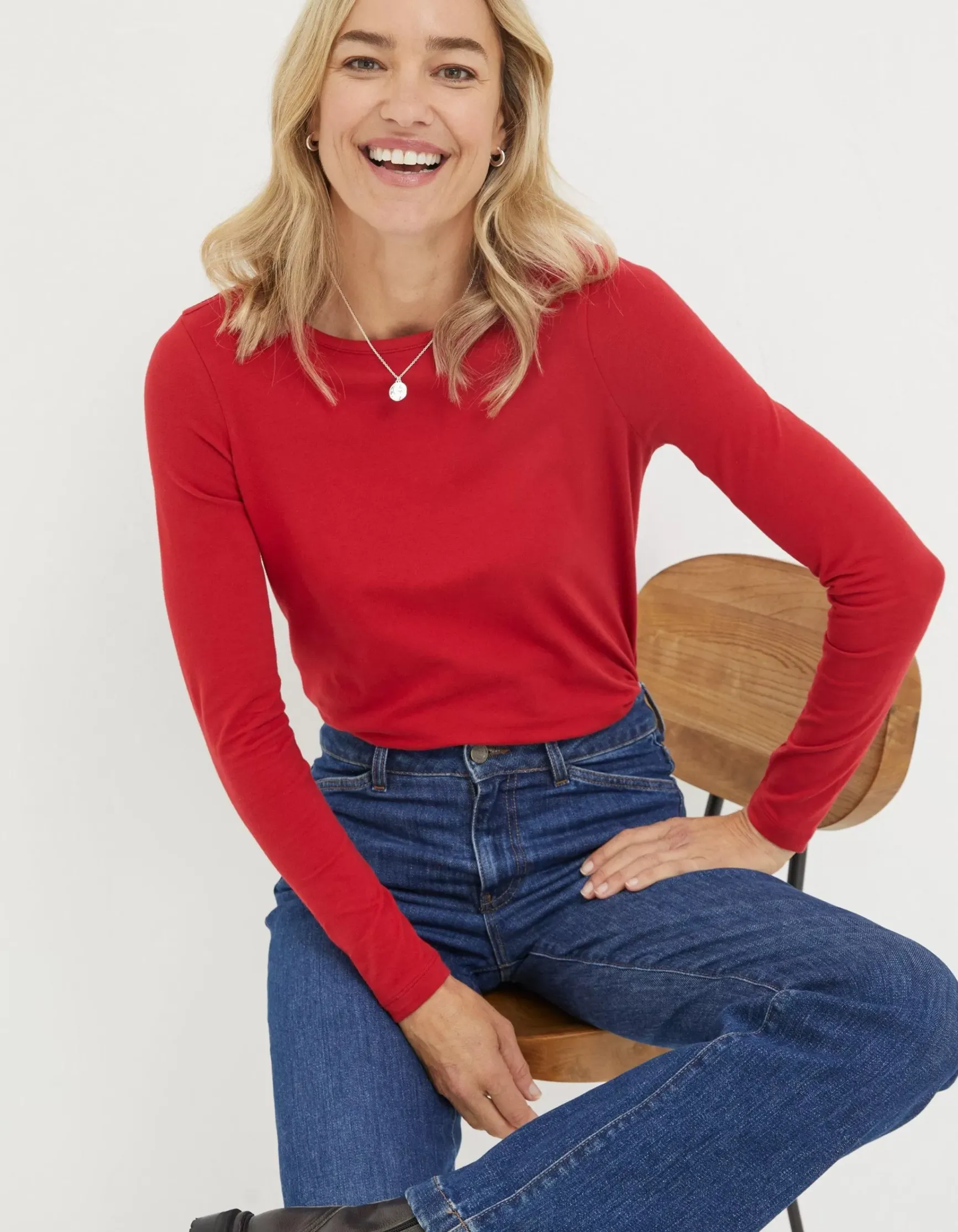 FatFace Organic Cotton Bree T-Shirt|Women Tops & T-Shirts