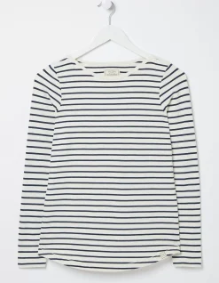 FatFace Organic Cotton Breton T Shirt|Women Tops & T-Shirts
