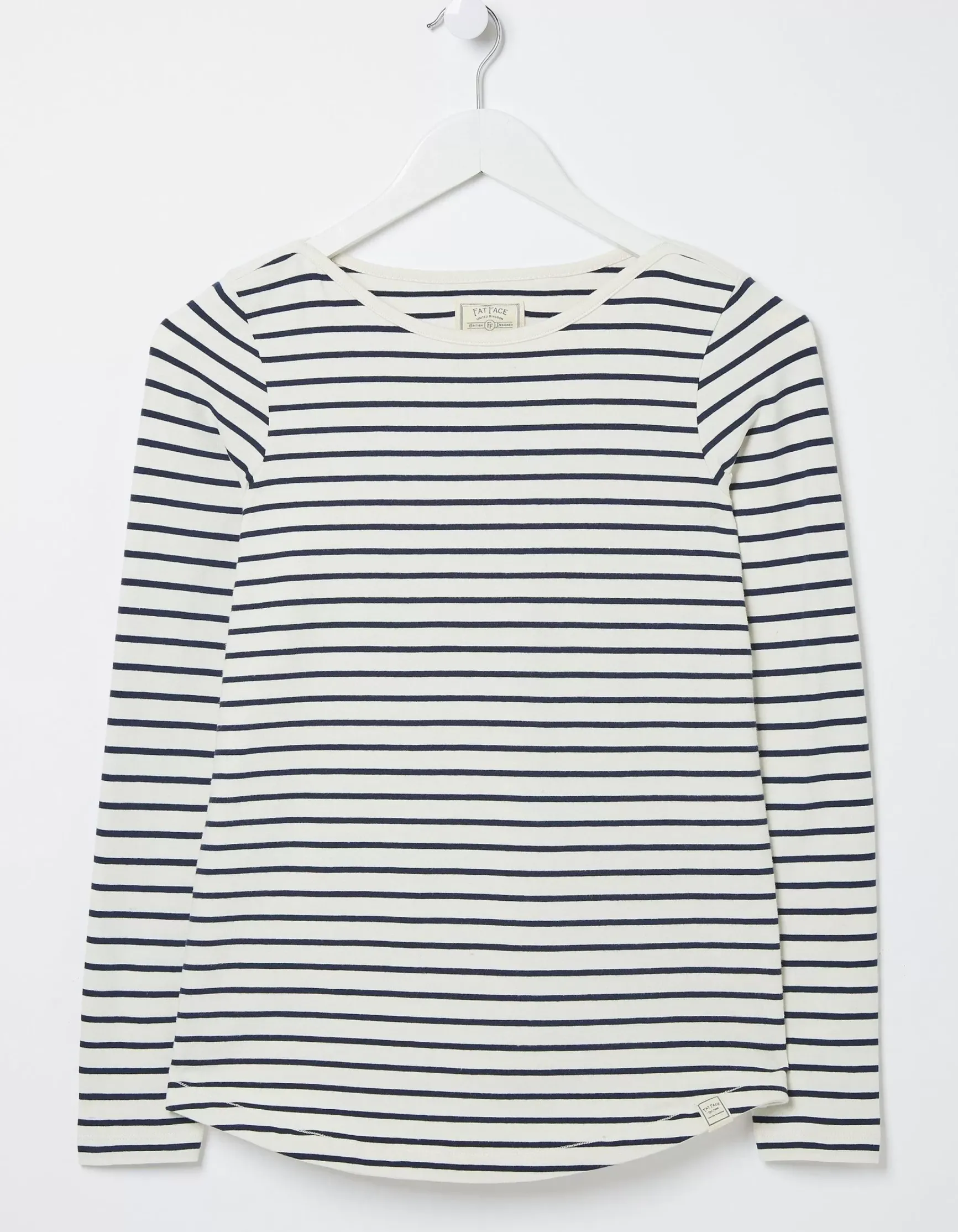 FatFace Organic Cotton Breton T Shirt|Women Tops & T-Shirts