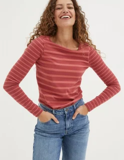 FatFace Organic Cotton Breton T Shirt|Women View All