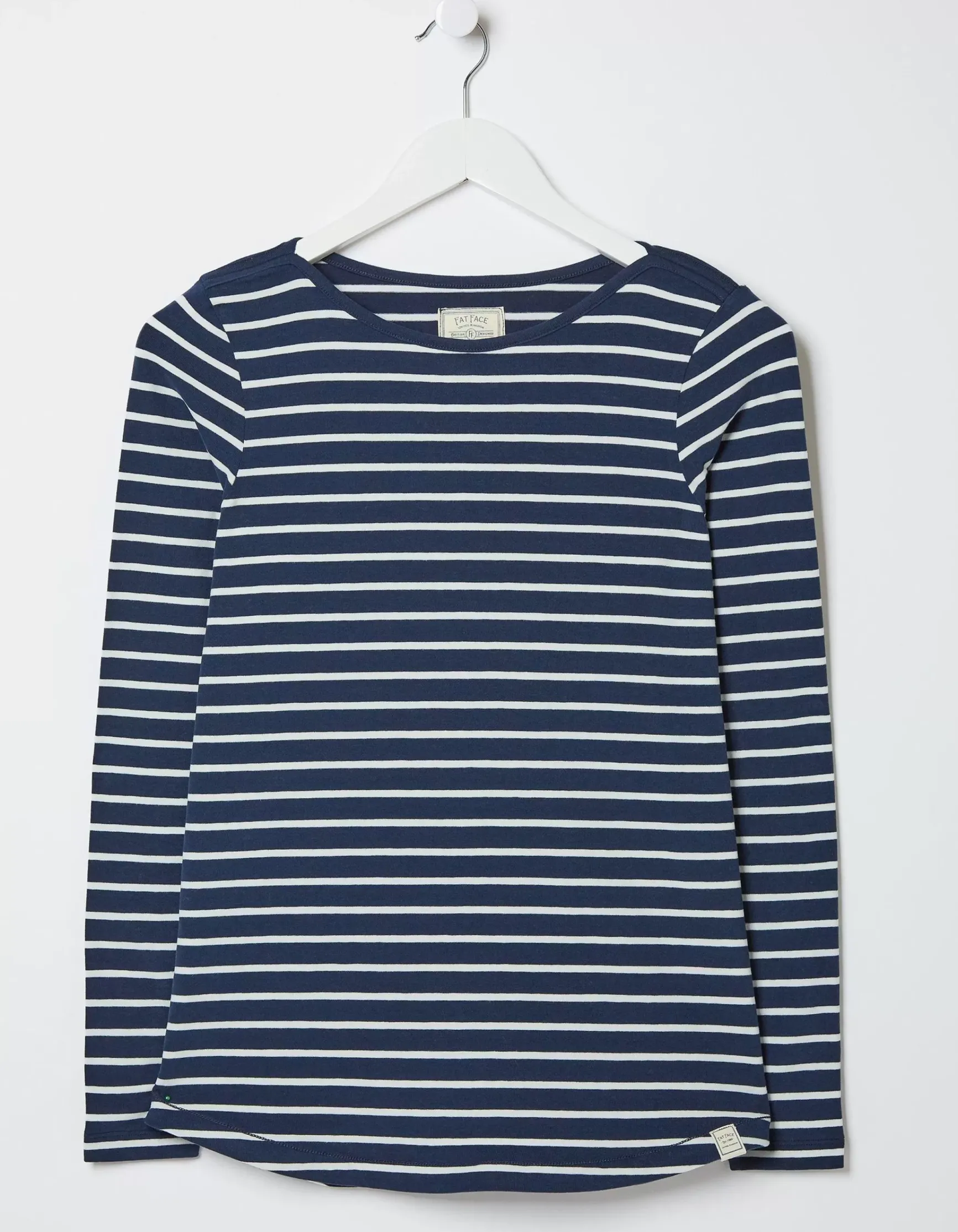 FatFace Organic Cotton Breton T Shirt|Women Tops & T-Shirts