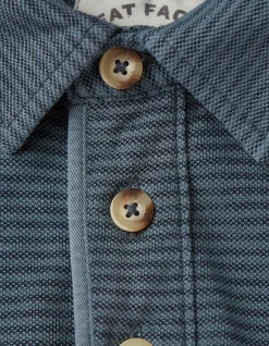 FatFace Organic Cotton Fine Stripe Polo|Men View All
