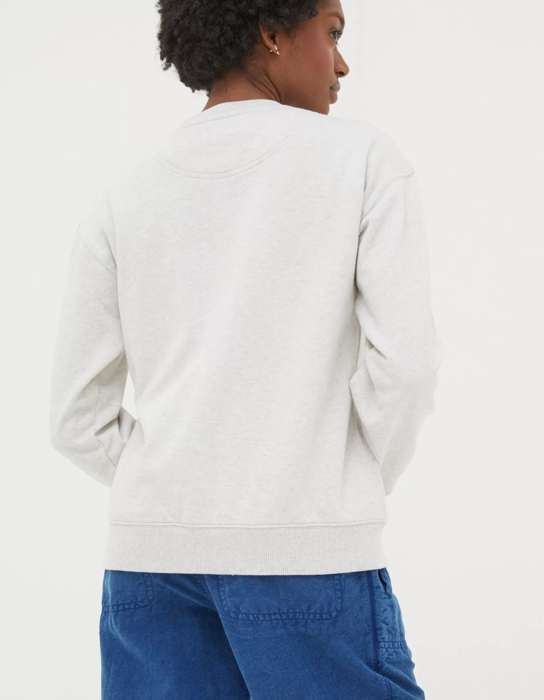 FatFace Organic Cotton Georgia Crew Sweatshirt|Women View All
