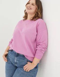 FatFace Organic Cotton Georgia Crew Sweatshirt|Women View All
