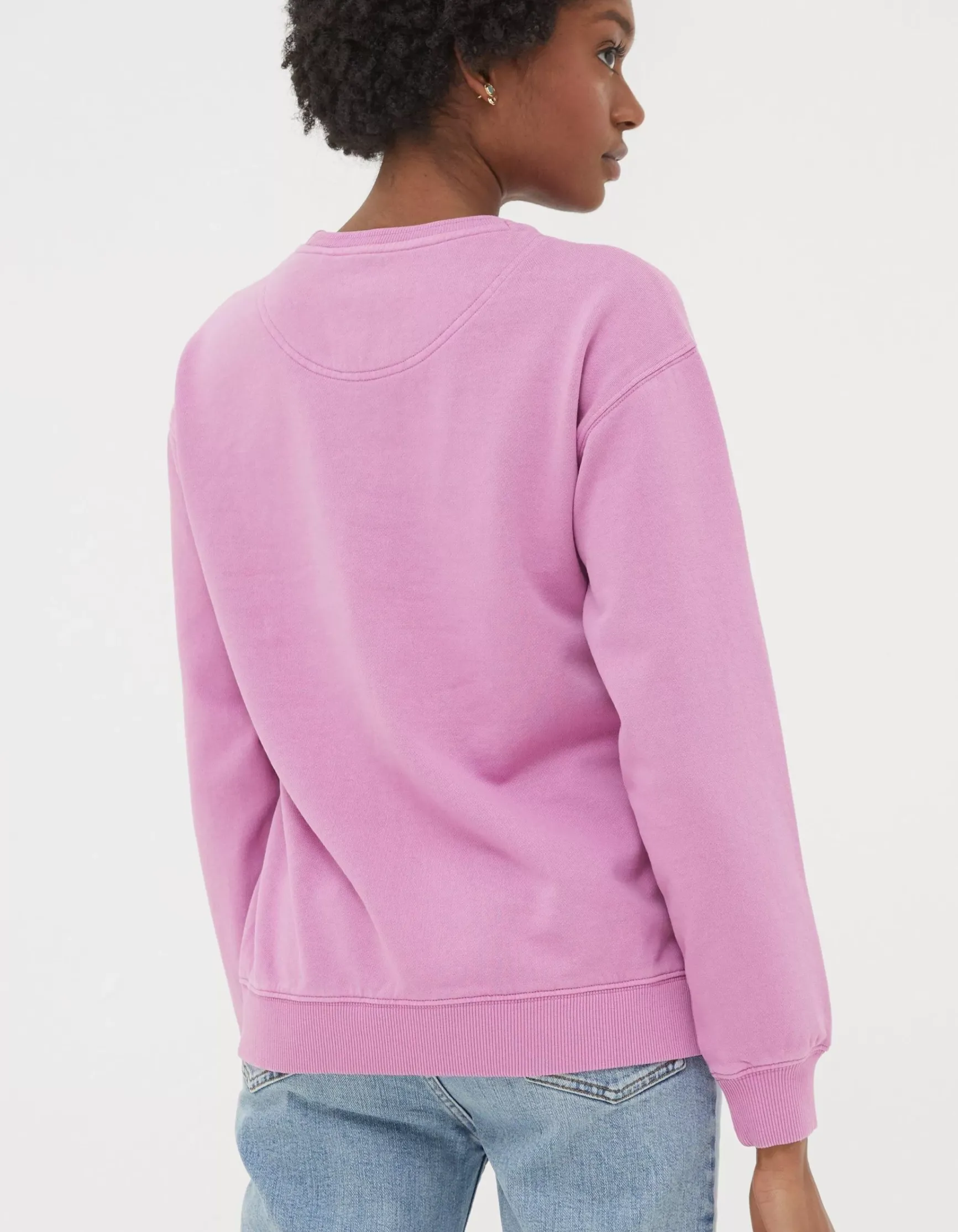 FatFace Organic Cotton Georgia Crew Sweatshirt|Women View All