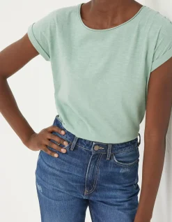 FatFace Organic Cotton Ivy T Shirt|Women Tops & T-Shirts