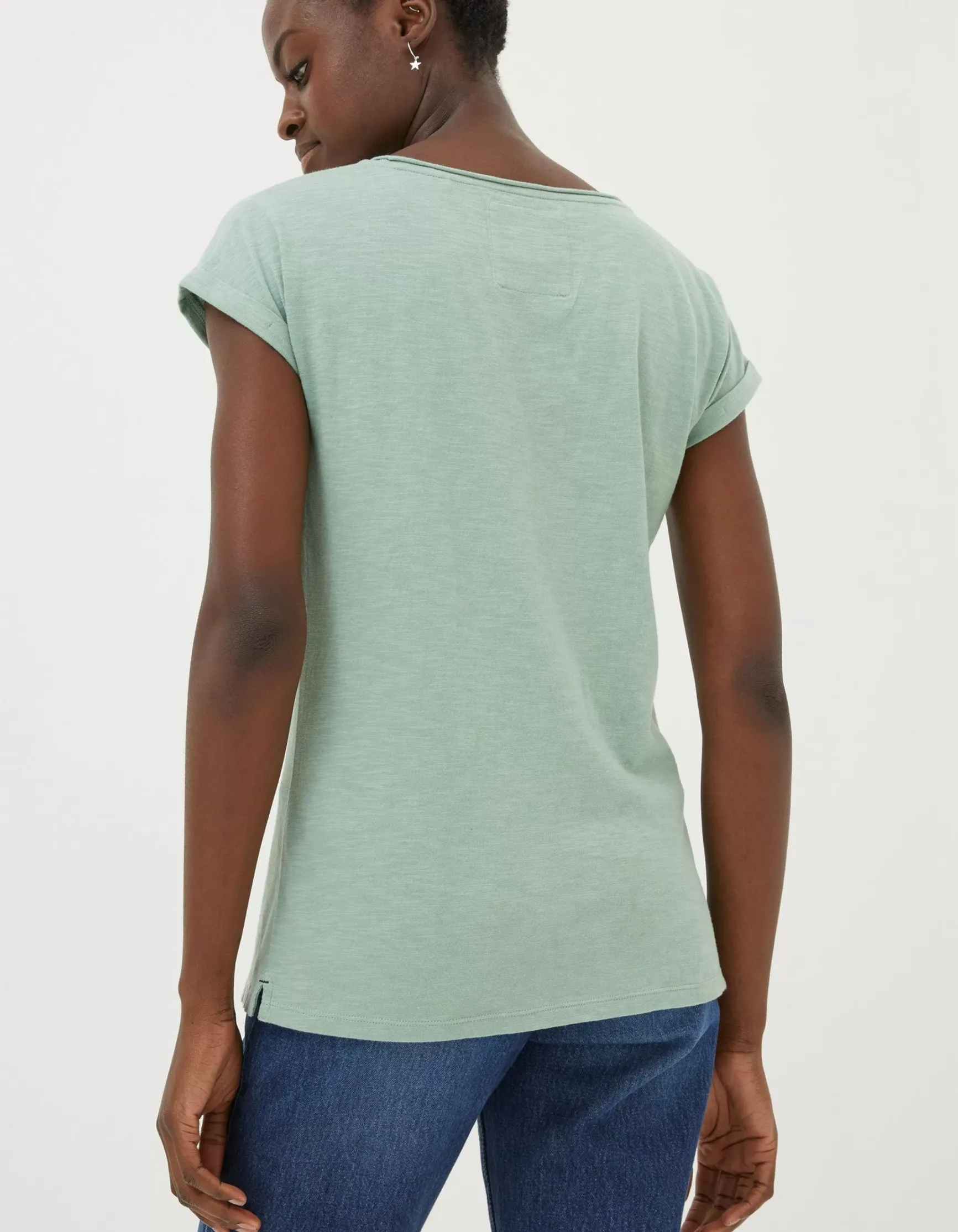 FatFace Organic Cotton Ivy T Shirt|Women Tops & T-Shirts