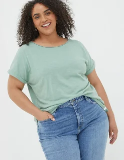 FatFace Organic Cotton Ivy T Shirt|Women Tops & T-Shirts