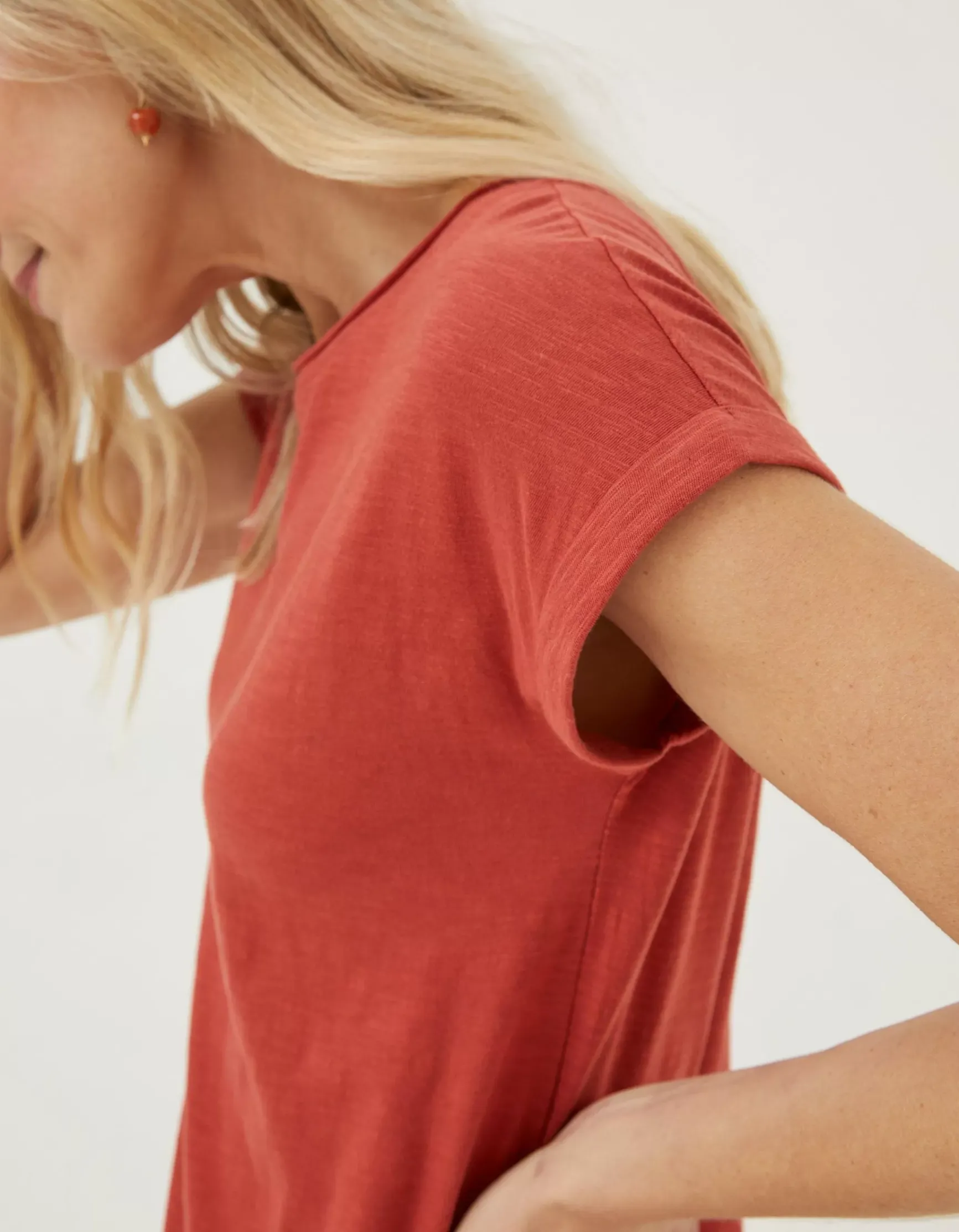 FatFace Organic Cotton Ivy T Shirt|Women Tops & T-Shirts
