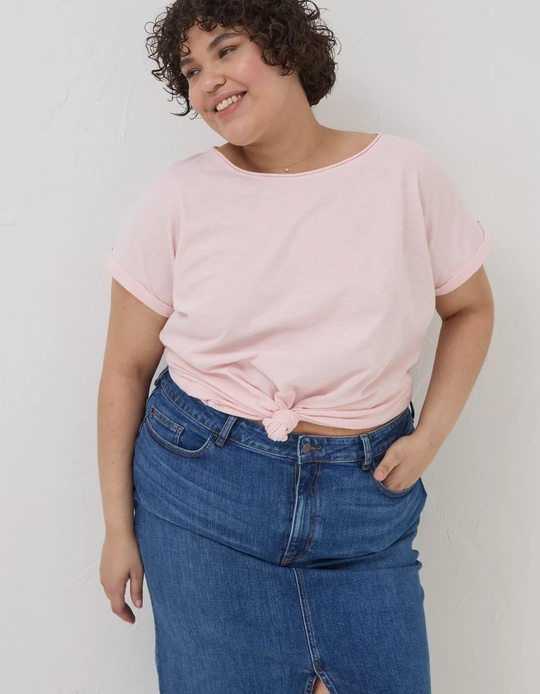 FatFace Organic Cotton Ivy T Shirt|Women Tops & T-Shirts