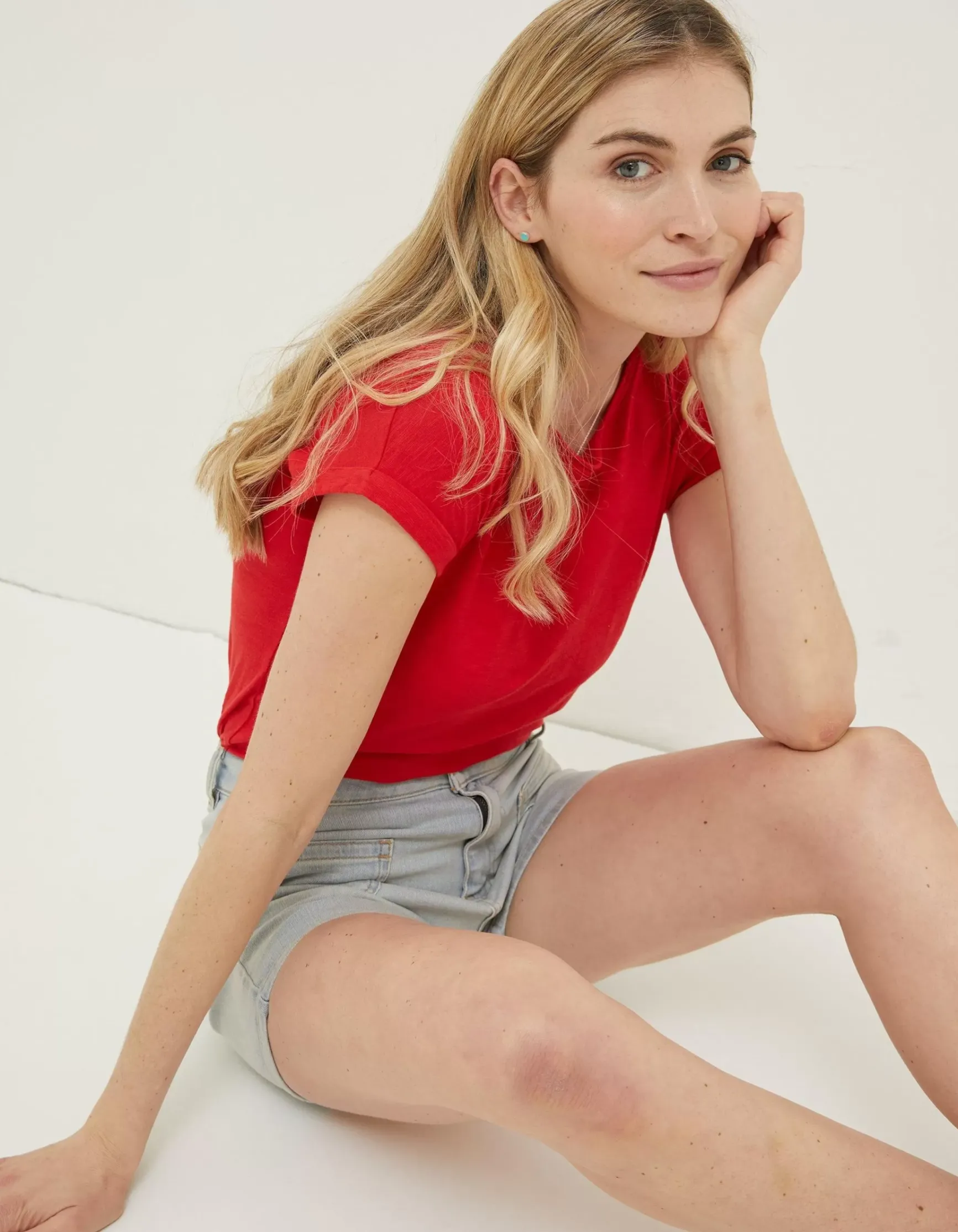 FatFace Organic Cotton Ivy T Shirt|Women Tops & T-Shirts