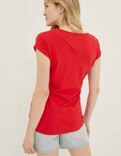 FatFace Organic Cotton Ivy T Shirt|Women Tops & T-Shirts