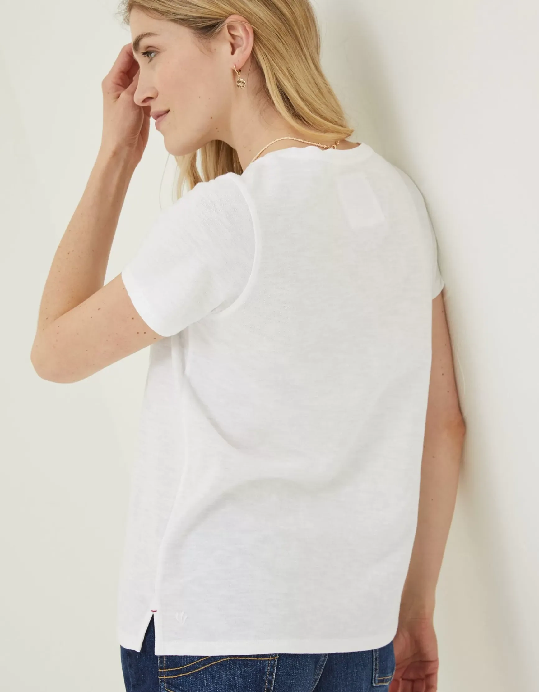 FatFace Organic Cotton Maggie T-Shirt|Women Tops & T-Shirts