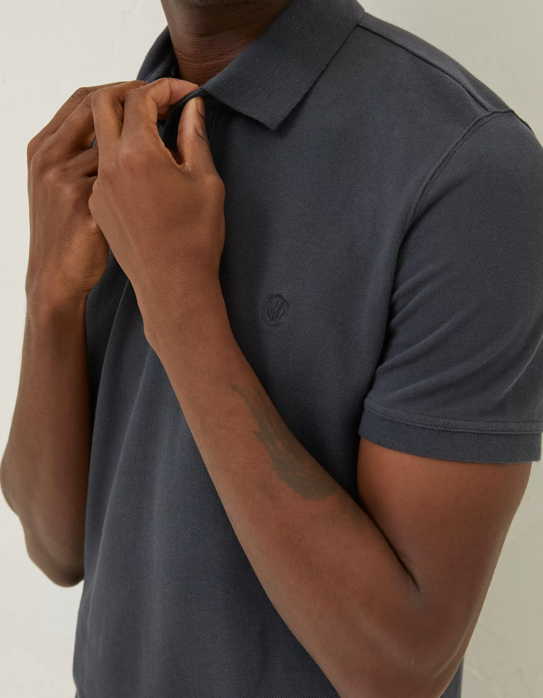 FatFace Organic Cotton Pique Polo|Men Polo Shirts