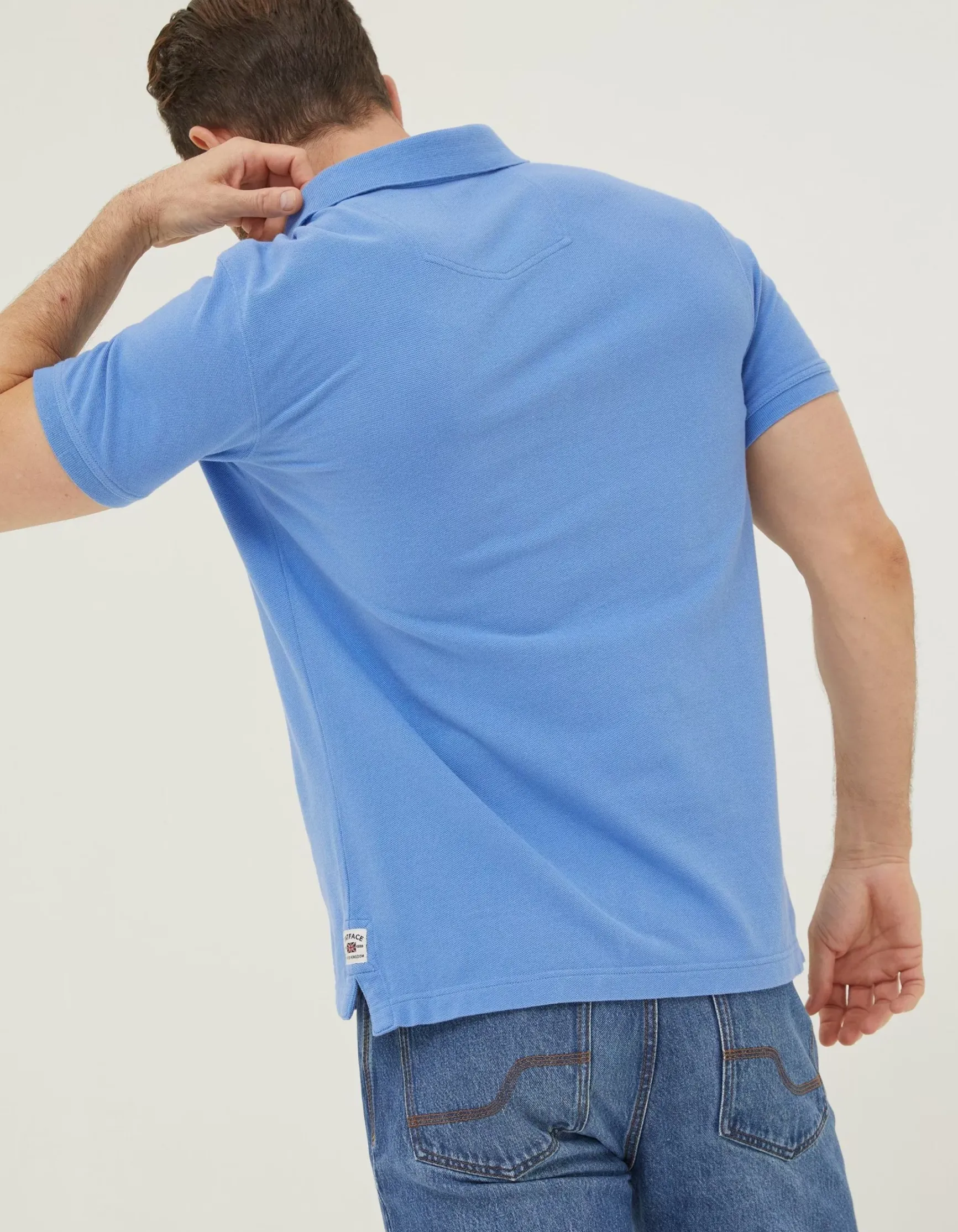 FatFace Organic Cotton Pique Polo|Men T-Shirts
