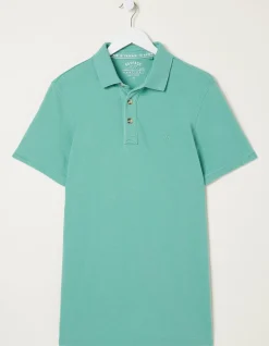 FatFace Organic Cotton Pique Polo|Men T-Shirts