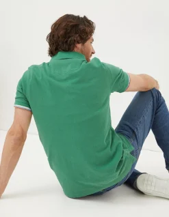 FatFace Organic Cotton Pique Polo|Men T-Shirts