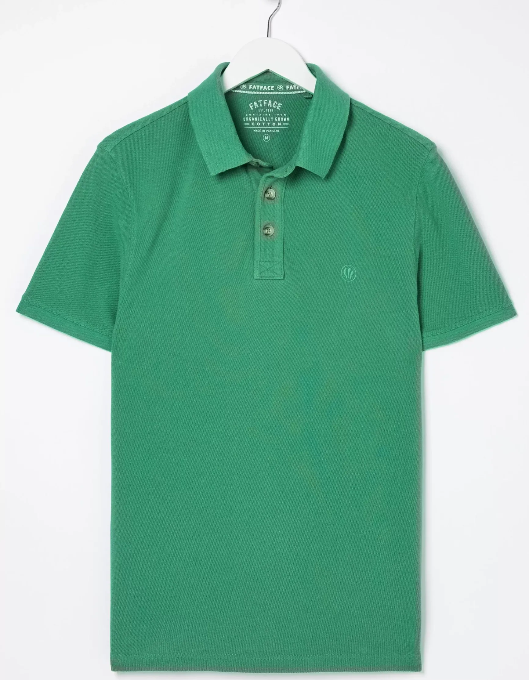 FatFace Organic Cotton Pique Polo|Men T-Shirts