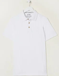 FatFace Organic Cotton Pique Polo|Men T-Shirts
