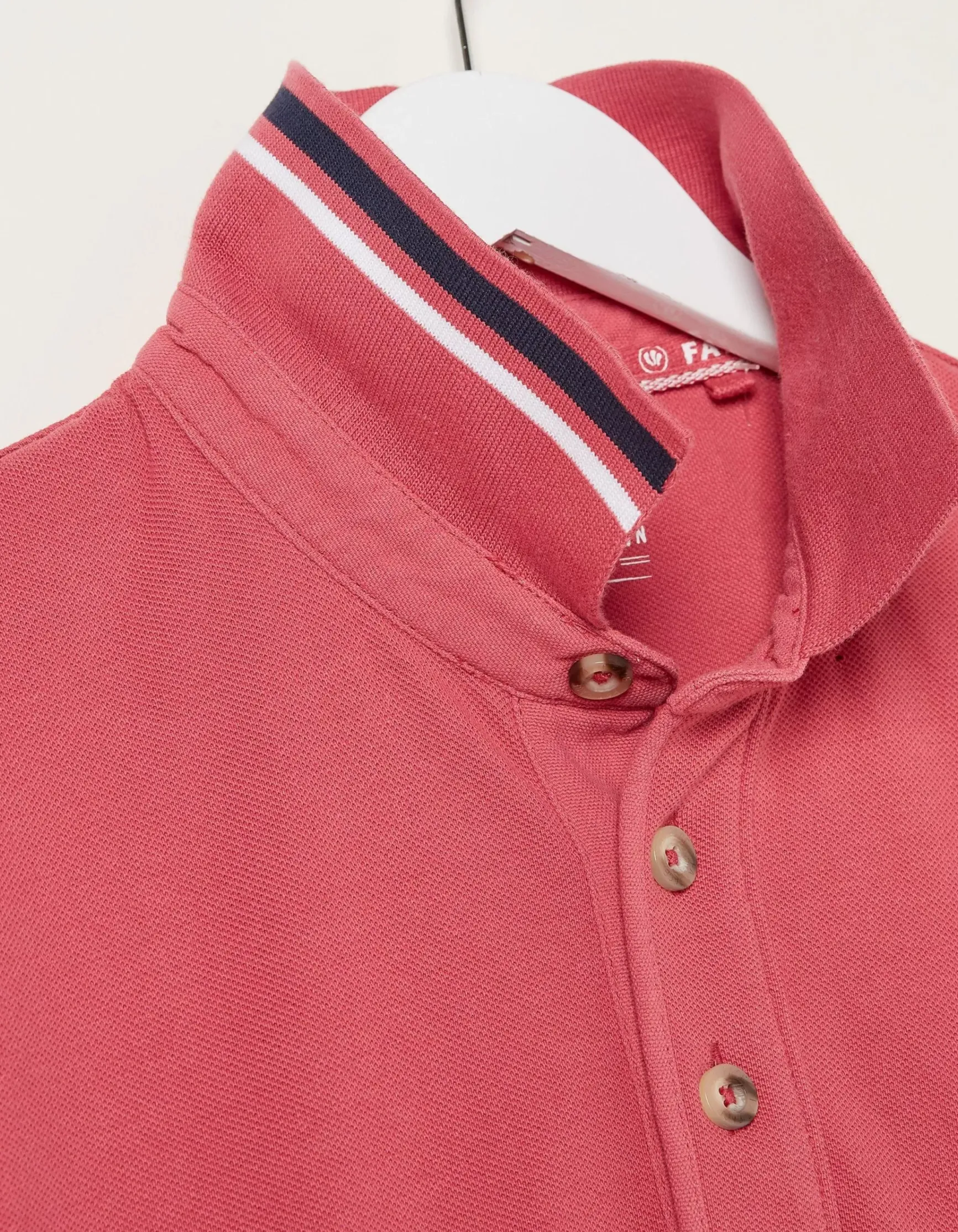 FatFace Organic Cotton Pique Polo|Men T-Shirts