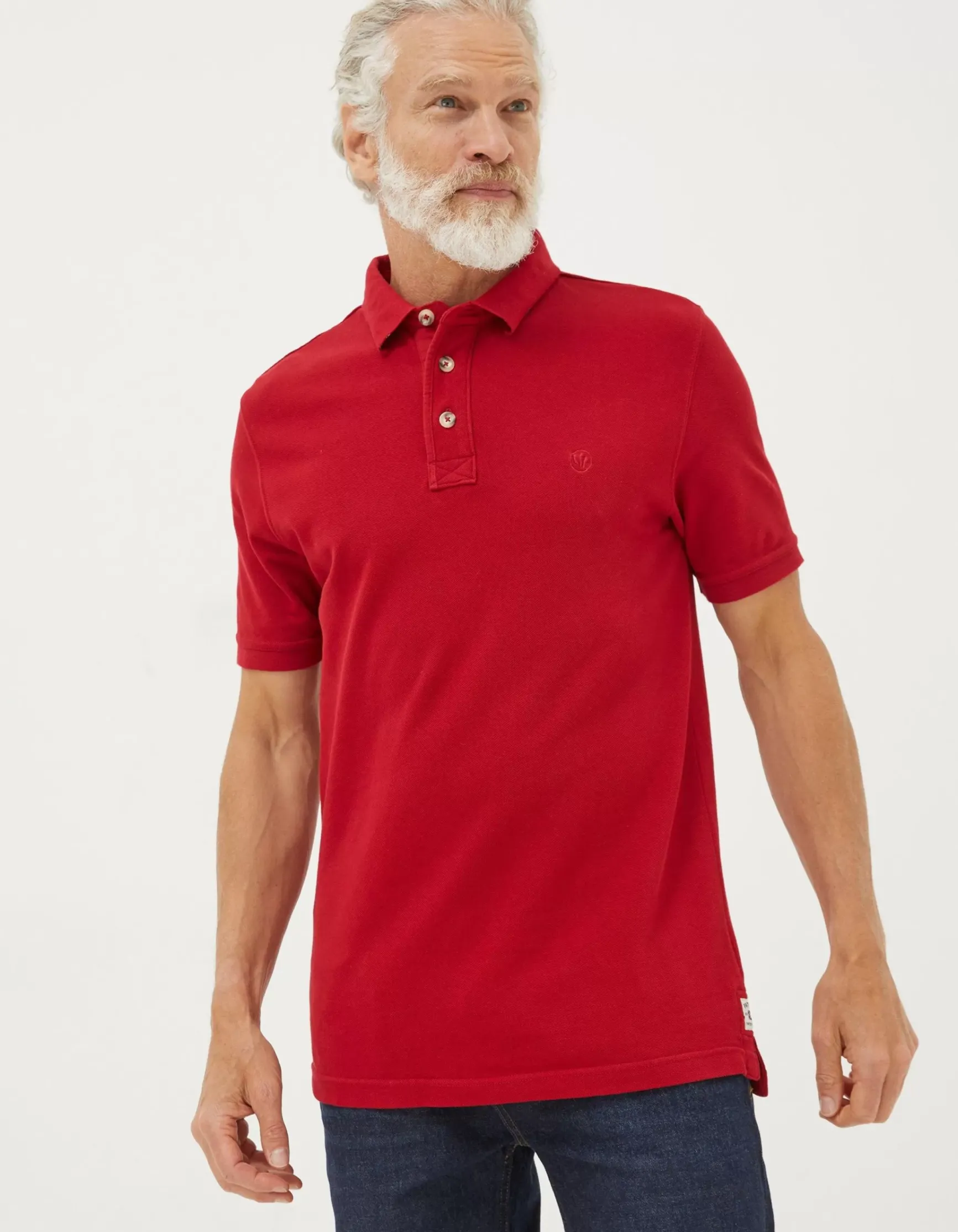 FatFace Organic Cotton Pique Polo|Men View All