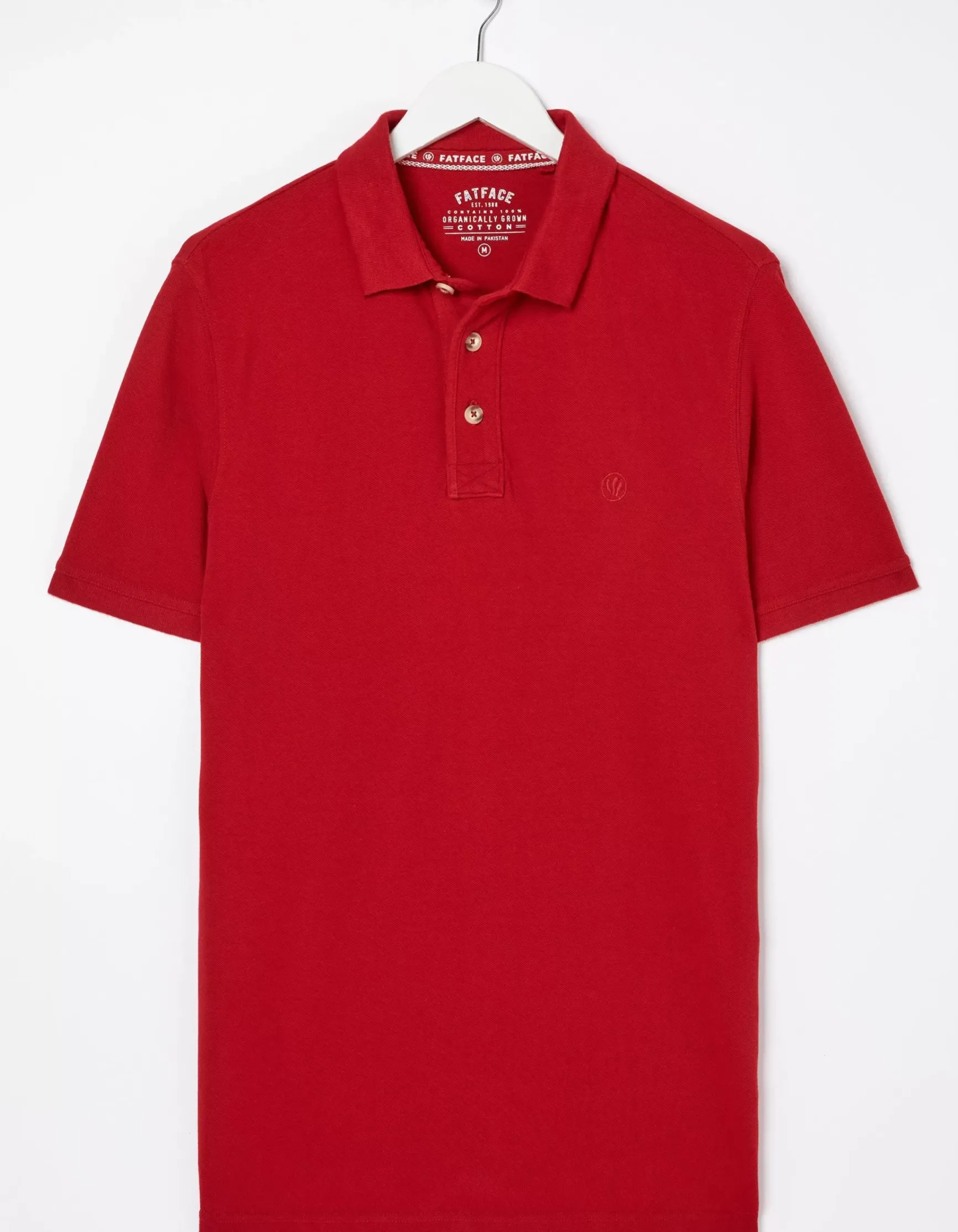 FatFace Organic Cotton Pique Polo|Men View All