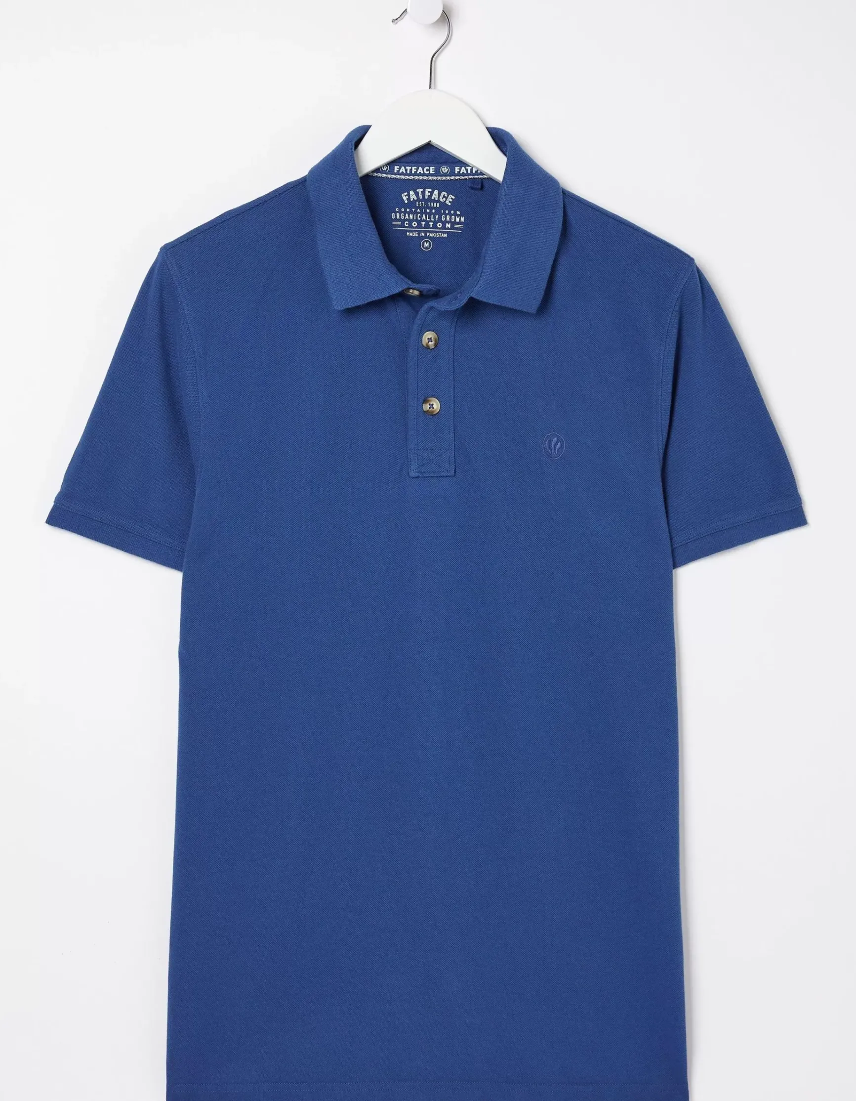 FatFace Organic Cotton Pique Polo|Men Polo Shirts