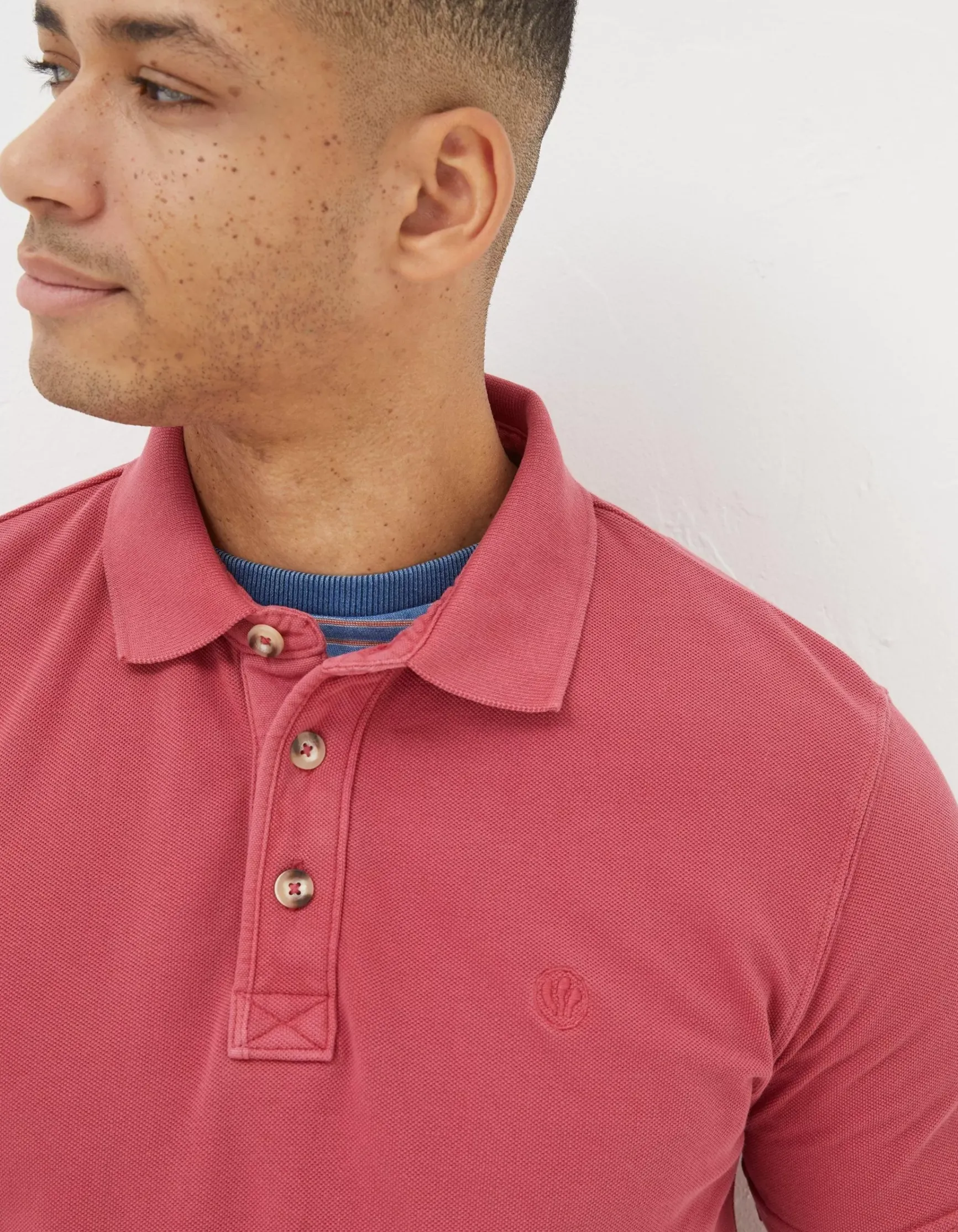 FatFace Organic Cotton Pique Polo|Men View All