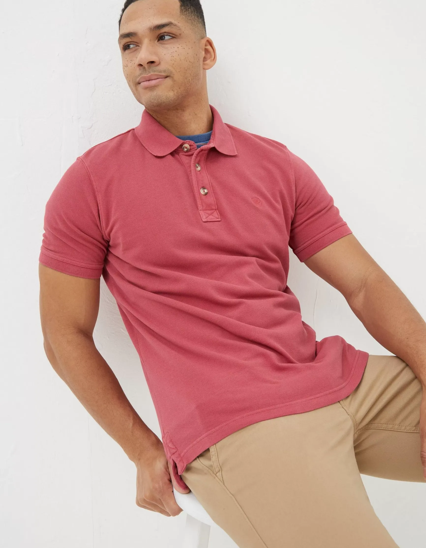 FatFace Organic Cotton Pique Polo|Men View All