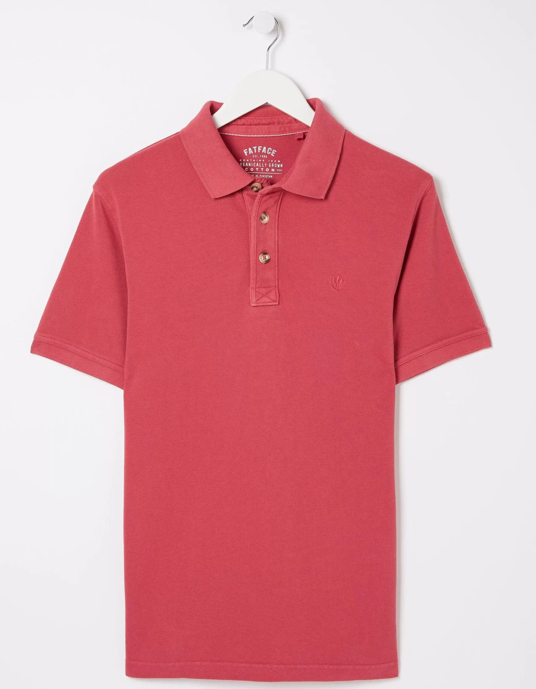 FatFace Organic Cotton Pique Polo|Men View All