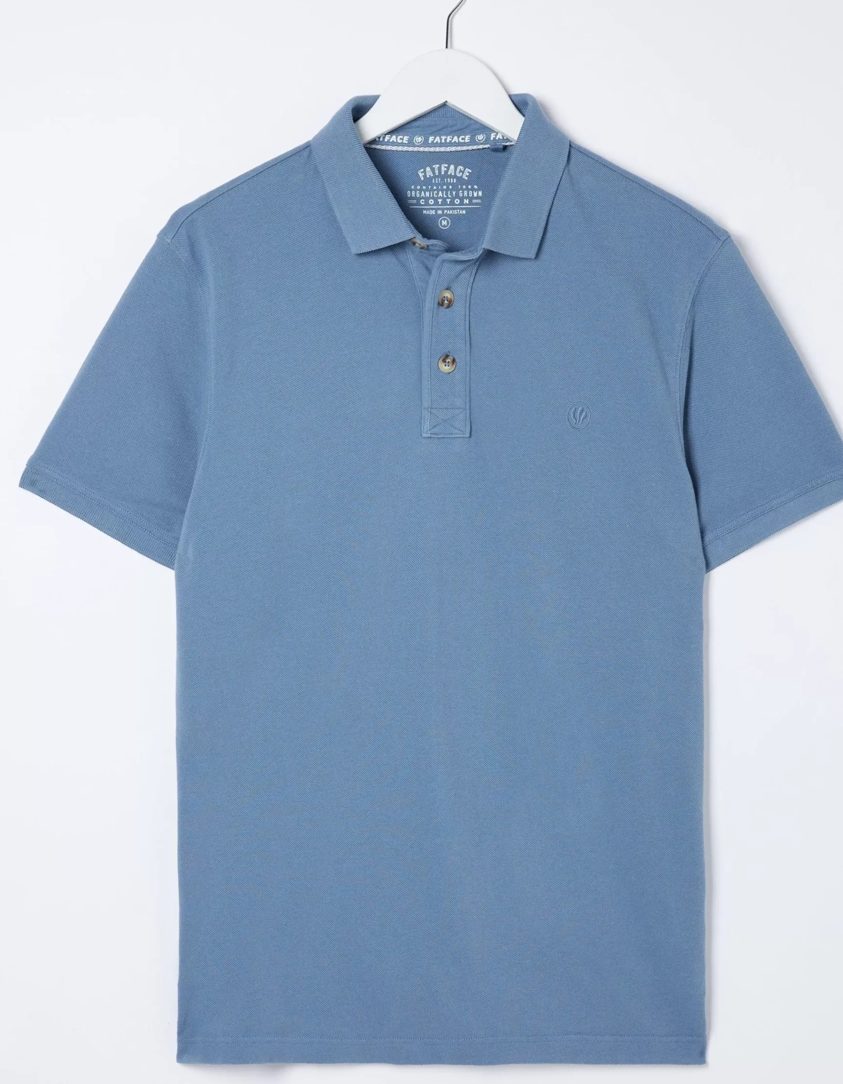 FatFace Organic Cotton Pique Polo|Men View All