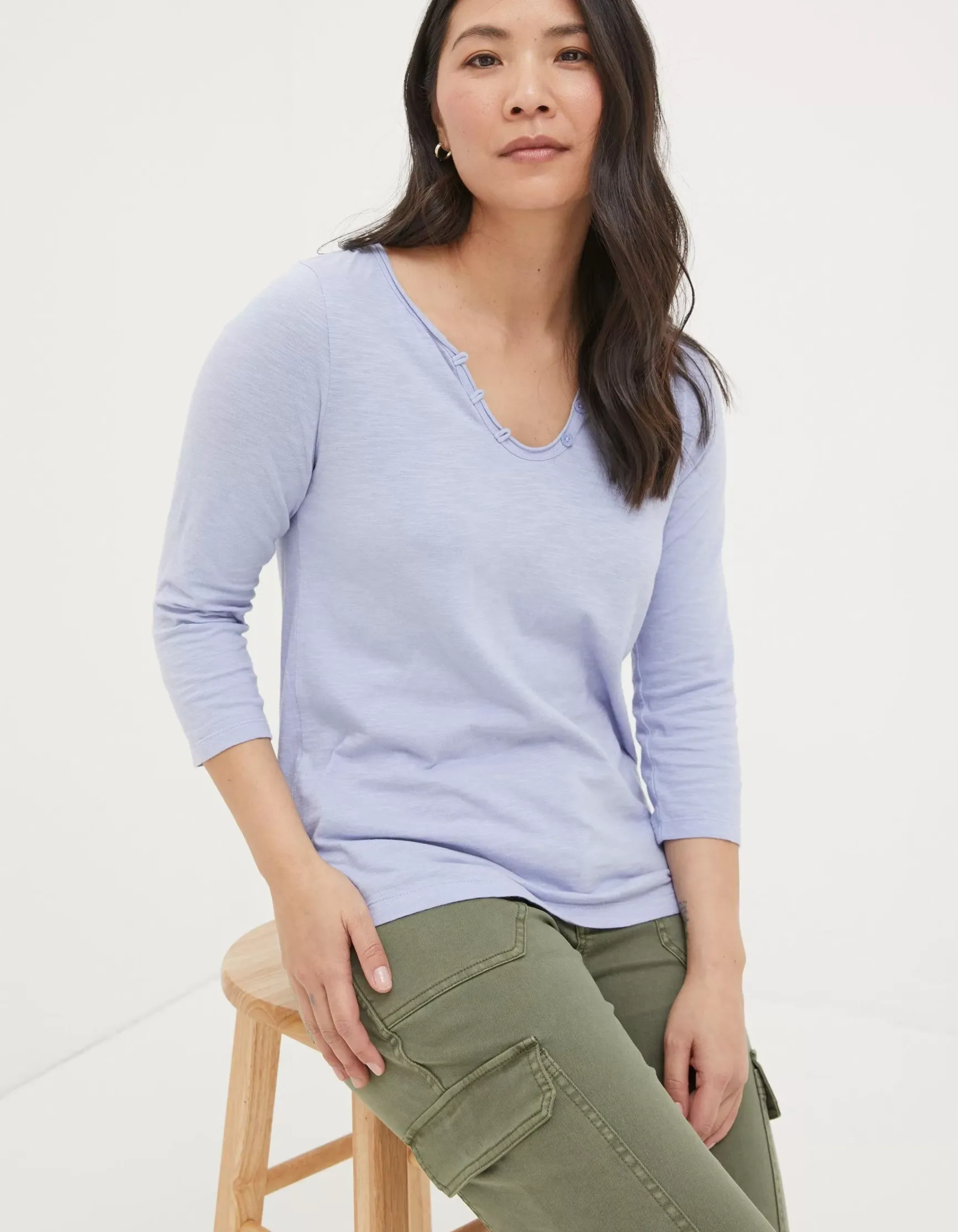 FatFace Organic Cotton Porter T Shirt|Women View All