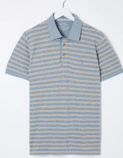 FatFace Organic Cotton Stripe Polo|Men View All