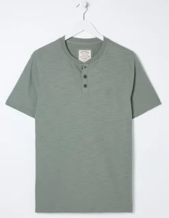 FatFace Organic Cotton Woodside Slub Henley|Men View All