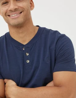 FatFace Organic Cotton Woodside Slub Henley|Men View All