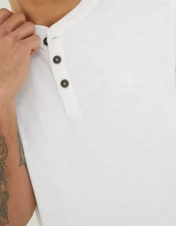 FatFace Organic Cotton Woodside Slub Henley|Men View All