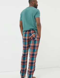 FatFace Orkney Check Lightweight Pyjama Bottoms|Men View All