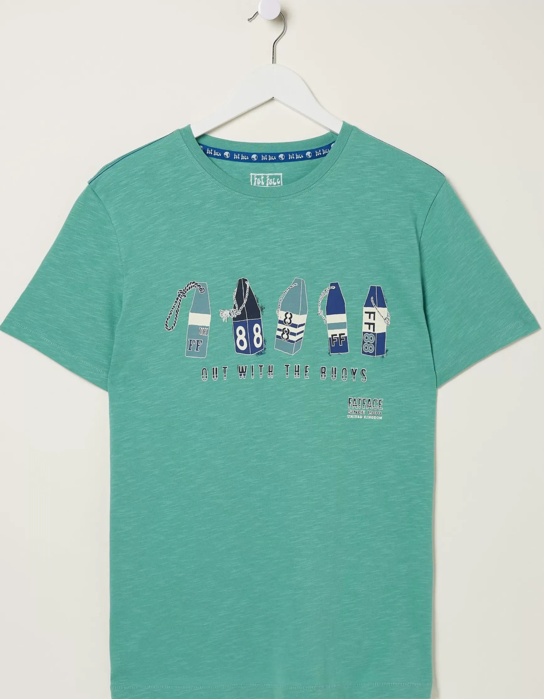 FatFace Out With The Buoys T Shirt|Men T-Shirts