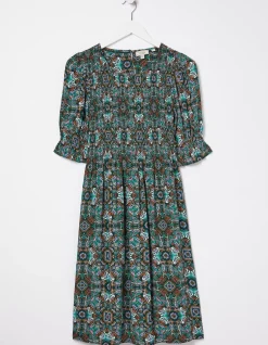 FatFace Pacey Mirrored Floral Dress|Women Dresses