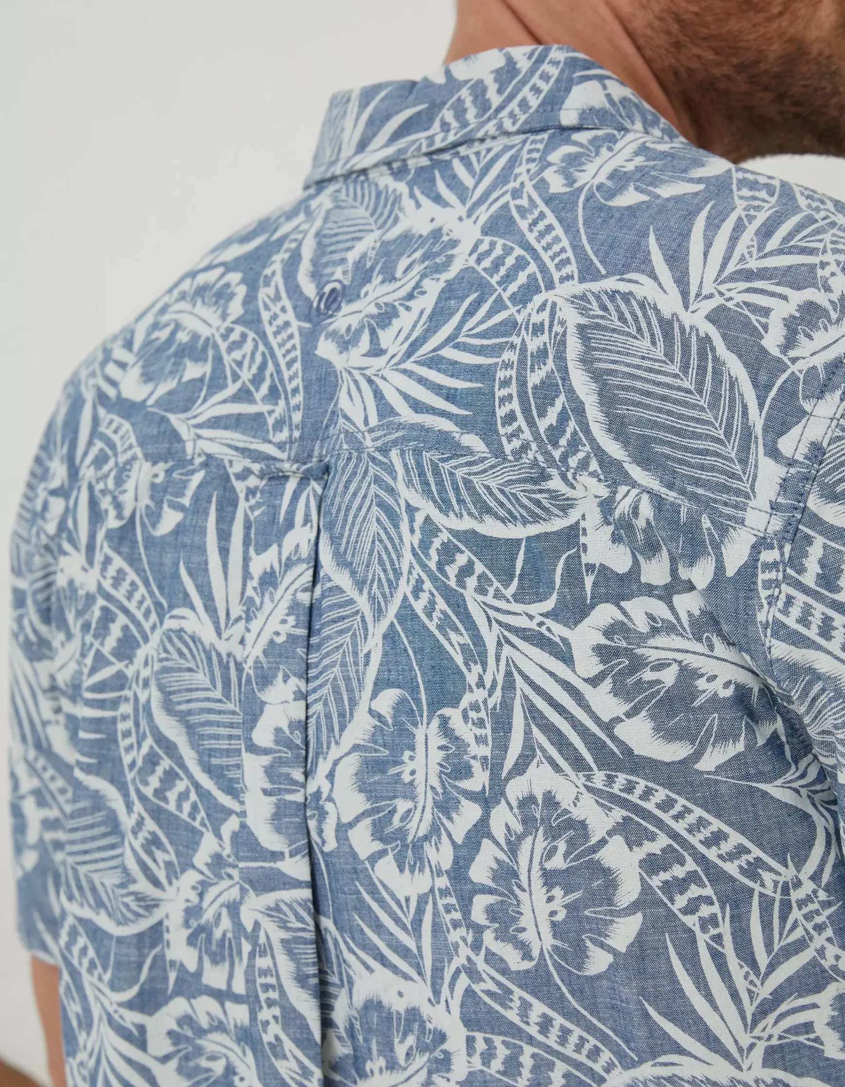 FatFace Paddon Palm Print Shirt|Men Shirts