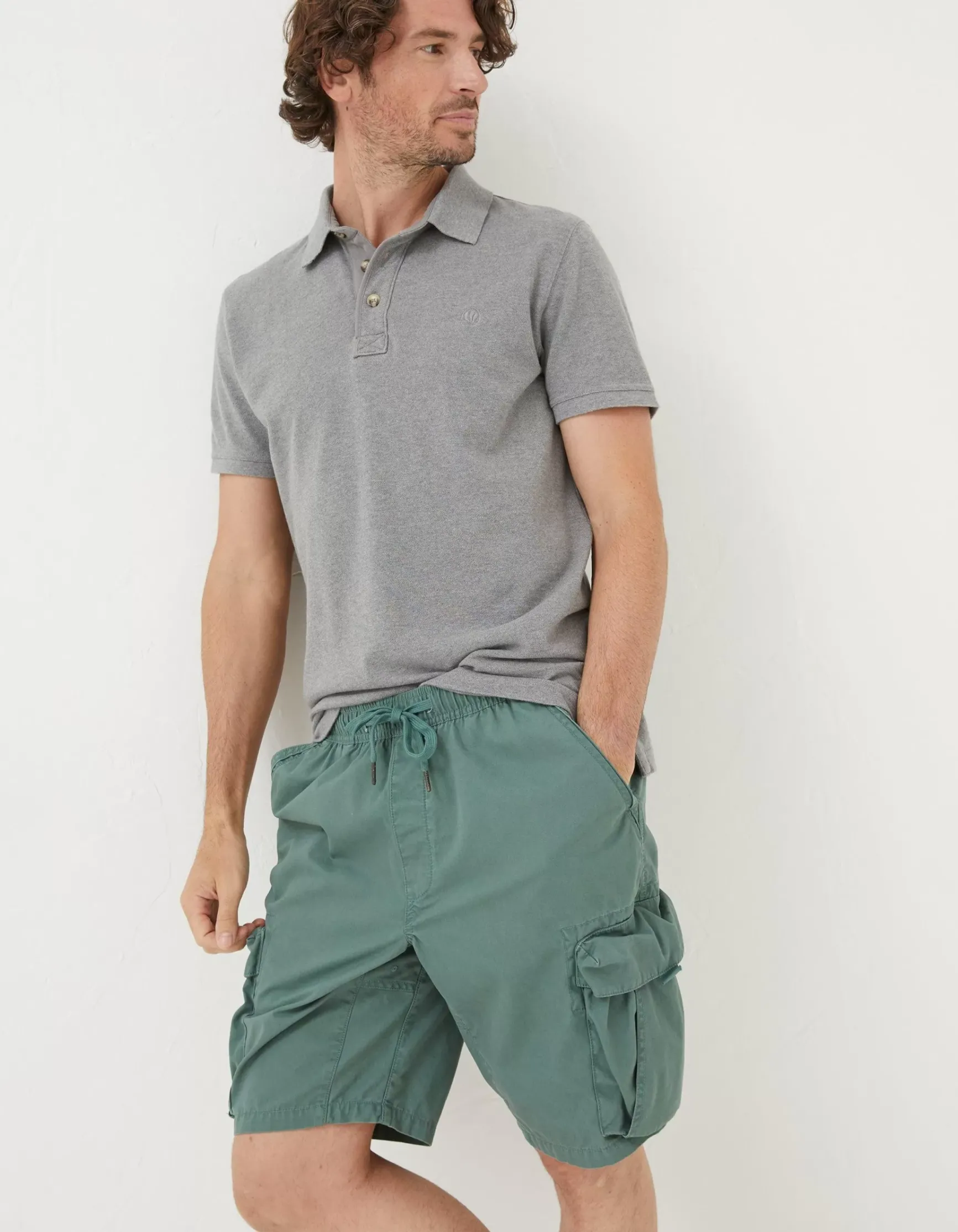 FatFace Padstow Pull On Cargo Shorts|Men Shorts