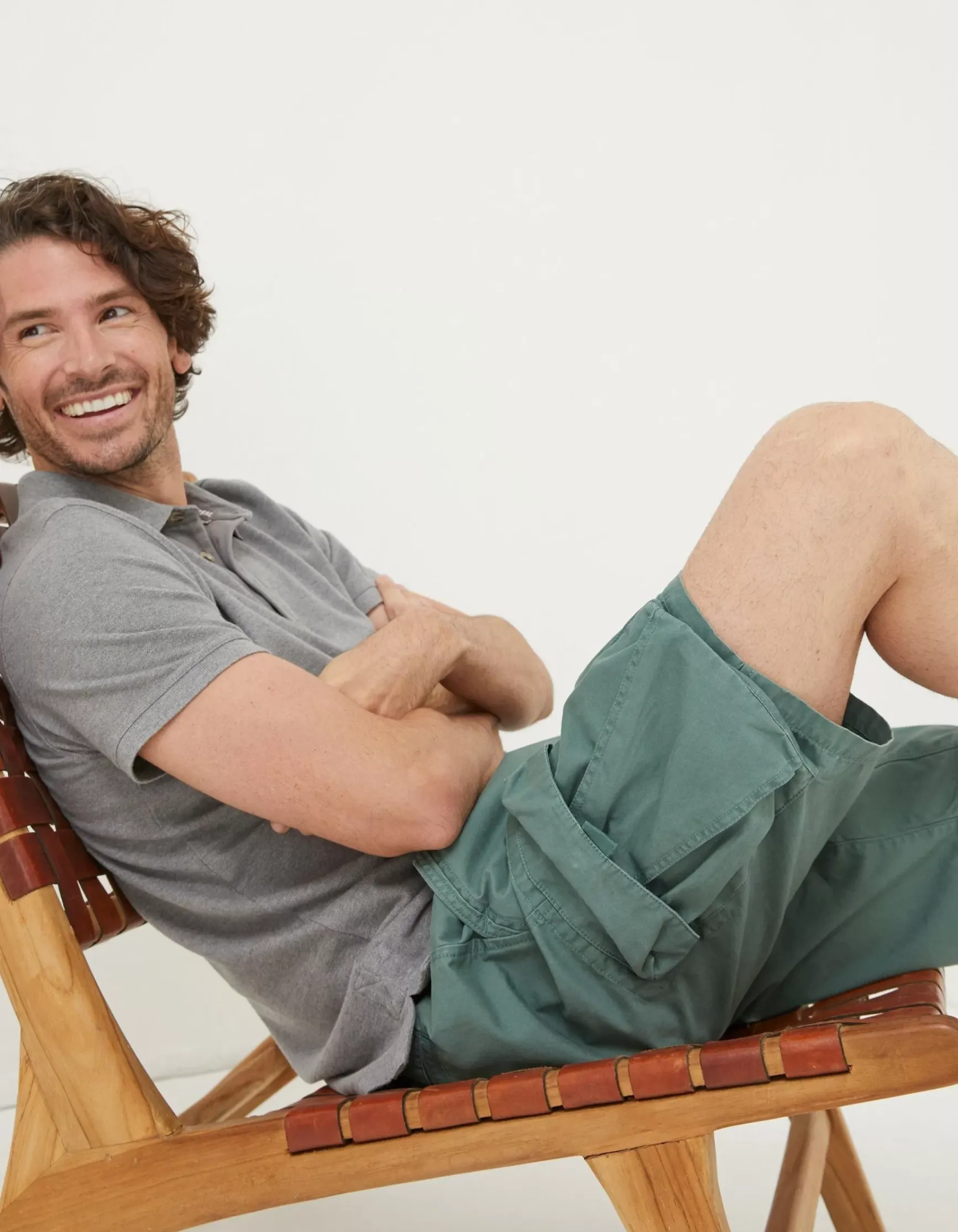 FatFace Padstow Pull On Cargo Shorts|Men Shorts