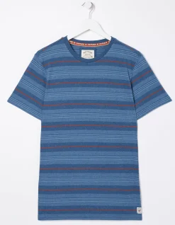 FatFace Padstow Stripe T-Shirt|Men T-Shirts