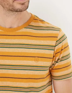 FatFace Padstow Stripe T-Shirt|Men T-Shirts