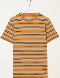FatFace Padstow Stripe T-Shirt|Men T-Shirts