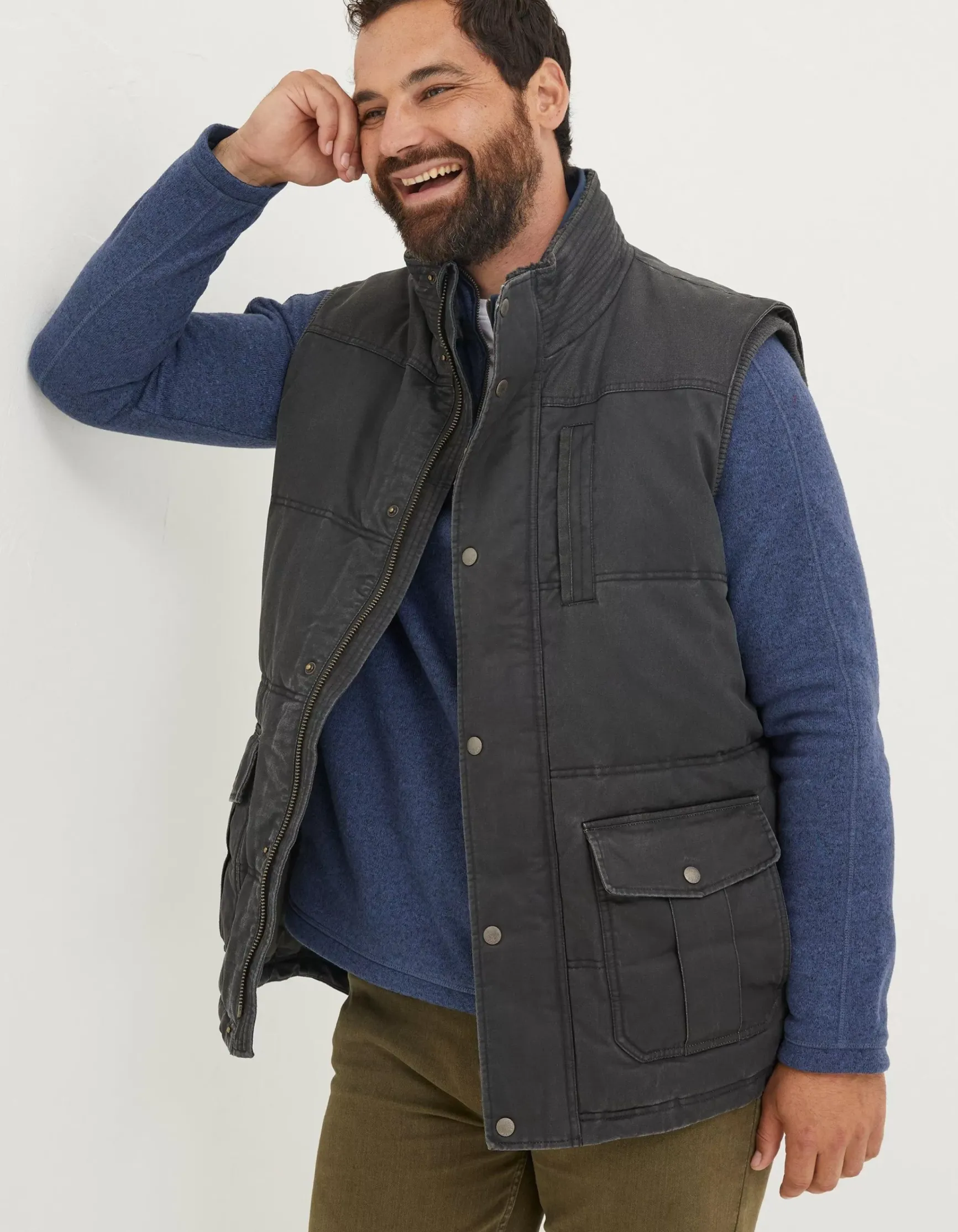FatFace Paignton Gilet|Men Coats & Jackets