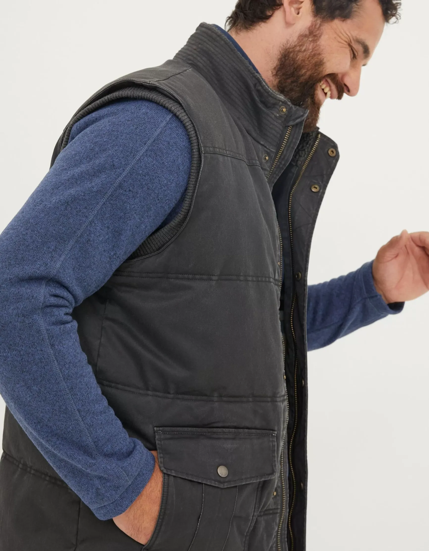 FatFace Paignton Gilet|Men Coats & Jackets