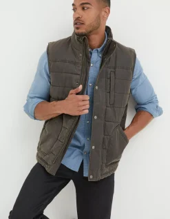 FatFace Paignton Quilted Gilet|Men View All